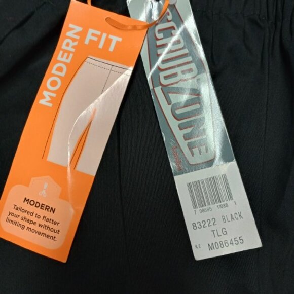 NWT Landau Women's Scrub Zone Flare 3 Pockets Elastic Pull on Scrub Pant 83222 - Picture 5 of 6